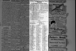 WW 1 soldiers list