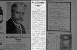 Dr. McGibbon gets 833 majority