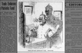 The demon behind the throne - May 11 1916