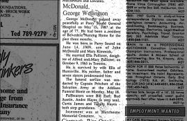 MacDonald Obit